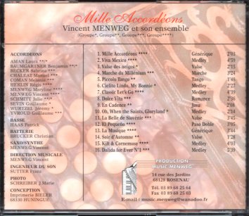 CD Mille Accordeons