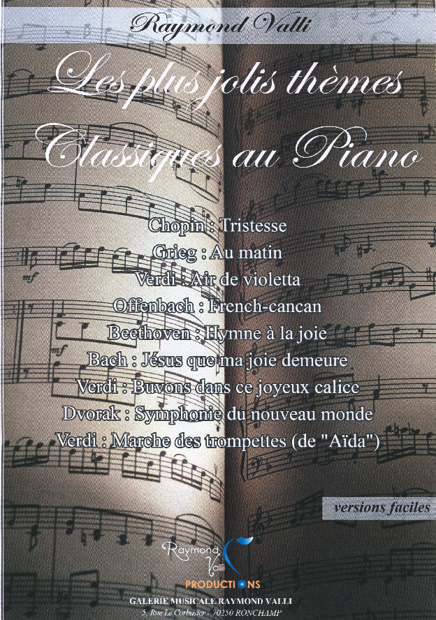 les plus jolis thèmes classiques au piano