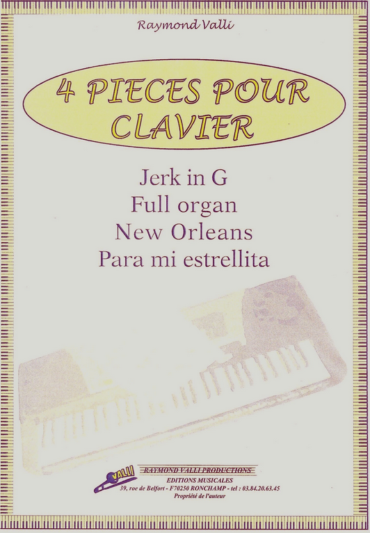 quatre pièces pour clavier