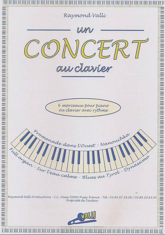 un concert au clavier